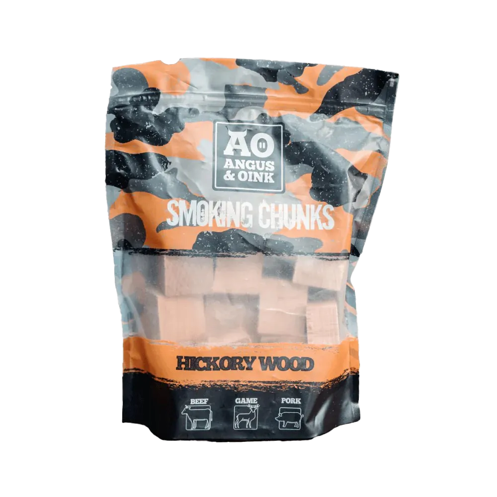 Angus & Oink Hickory Wood Smoking Chunks