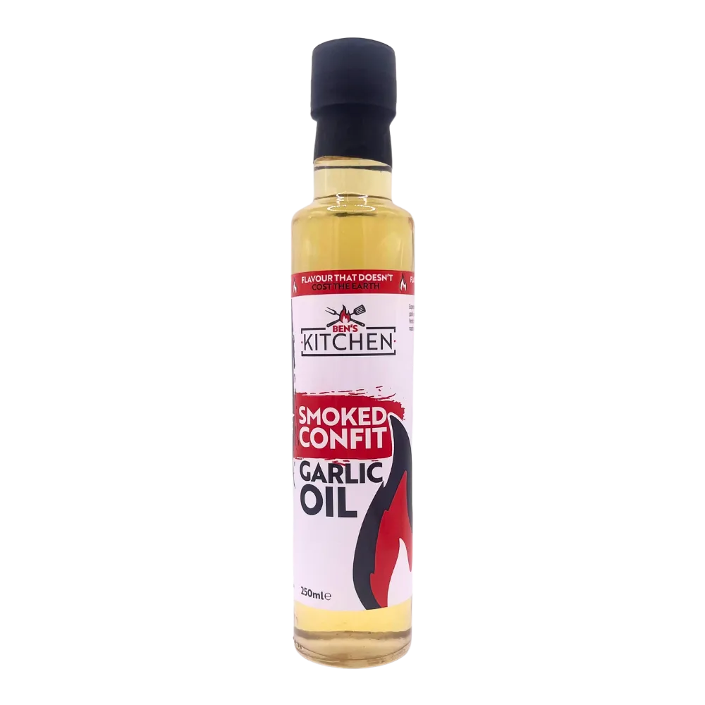 Bens Kitchen Smoked Confit Garlic Oil