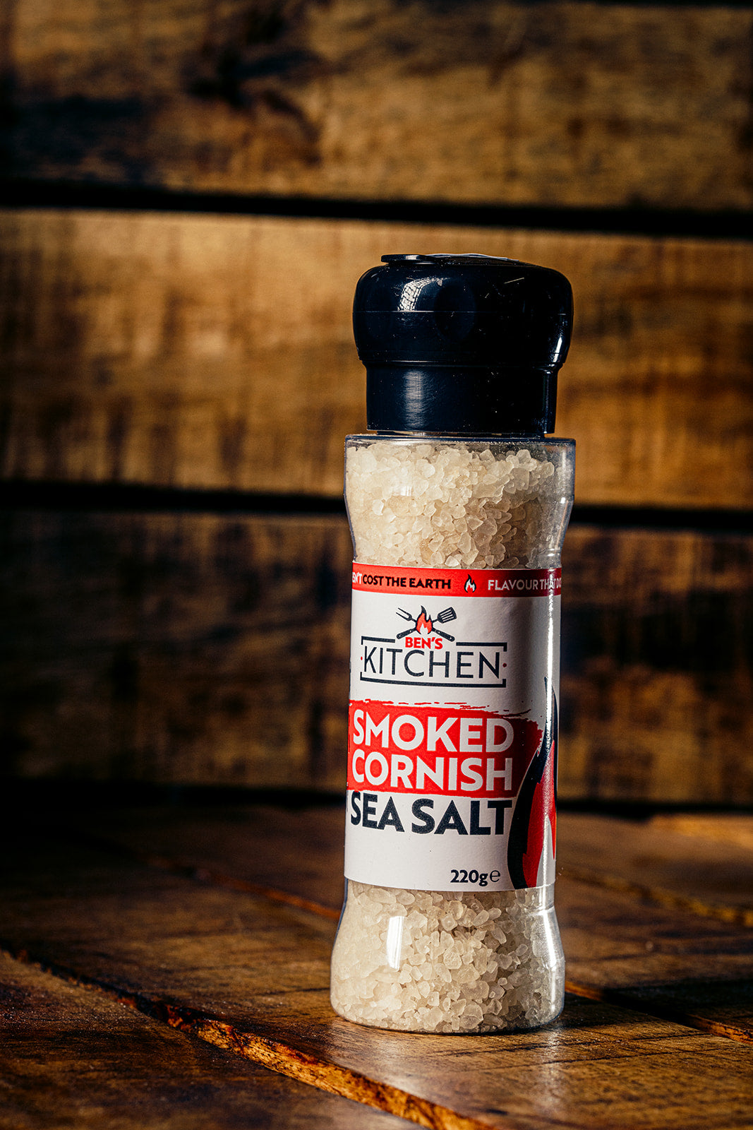 Ben's Kitchen smoked Cornish Salt Grinder