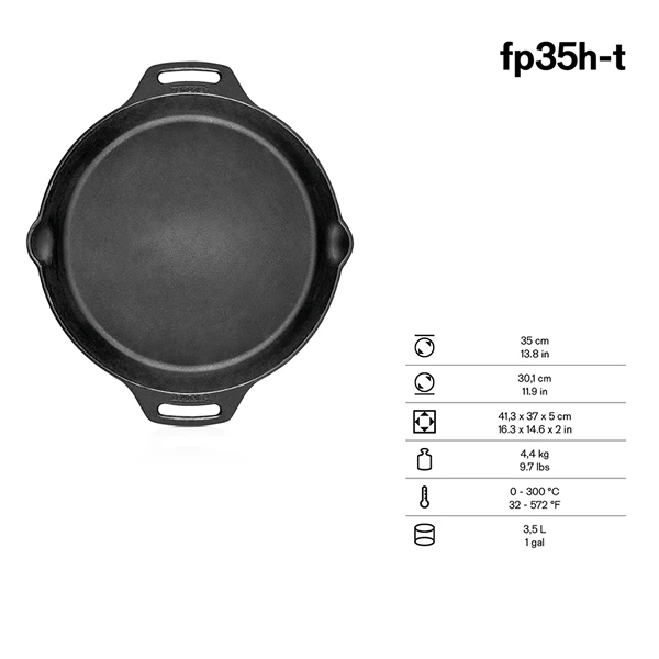 Petromax Fire Skillet with Two Side Handles