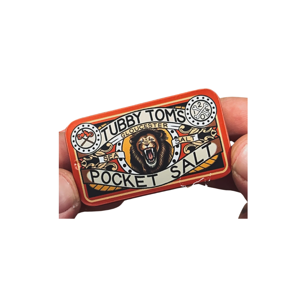 Tubby Toms Pocket Salt - Miniature Refillable Salt Tins