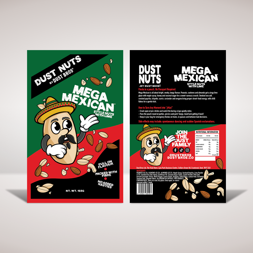 Dust Bros Dust Nuts 165g Pouch