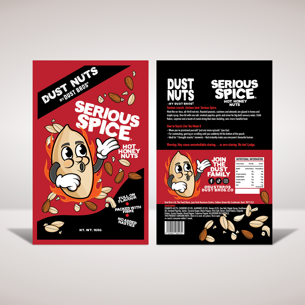Dust Bros Dust Nuts 165g Pouch
