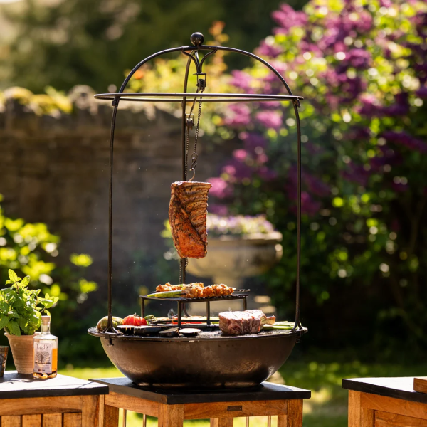 Kadai Plancha Tripod Pulley System