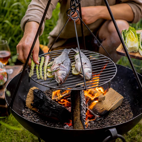 Kadai Swing Grill Set