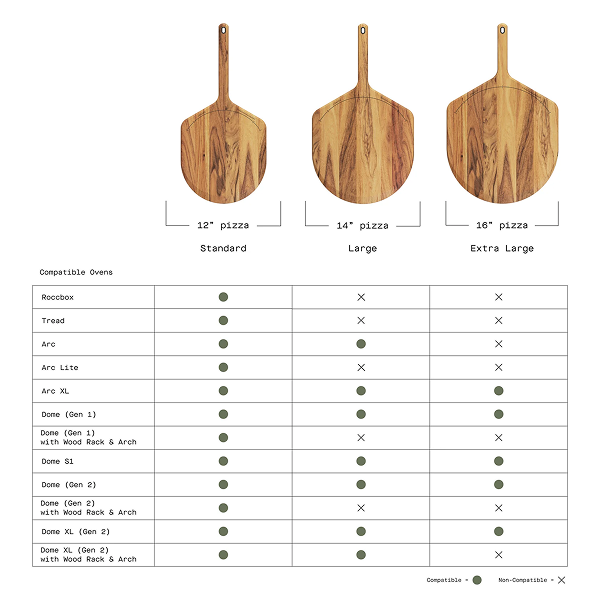 Gozney Acacia Wood Pizza Peel