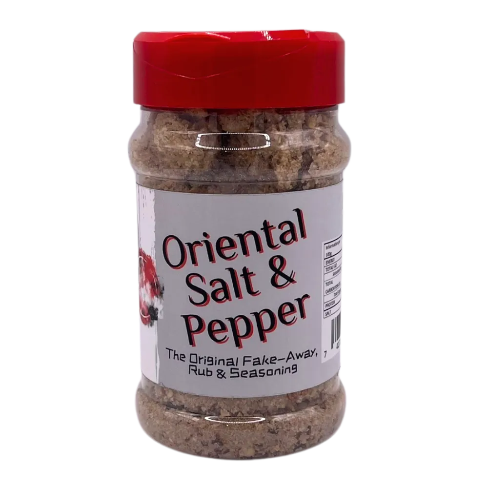 Rusty Peper Oriental Salt & Chilli Pepper Rub - Bold BBQ Flavour | The BBQ Hub