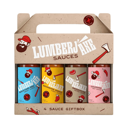 Lumberjaxe 4 Sauce Gift Box