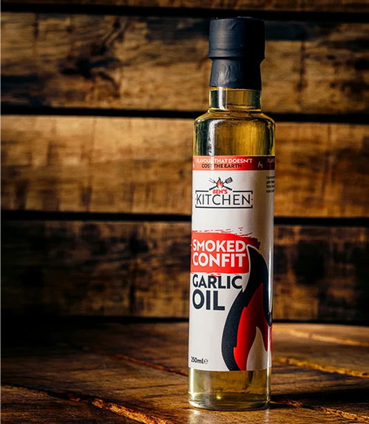 Bens Kitchen Smoked Confit Garlic Oil