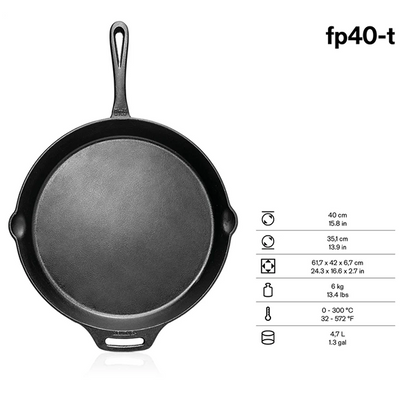 Petromax Cast Iron Fire Skillet One Handle