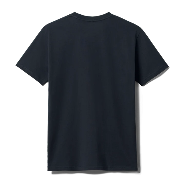 Yeti Left Chest Logo Badge T-Shirt - Navy