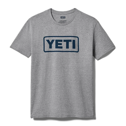 Yeti Full Logo Badge T-Shirt - Grey