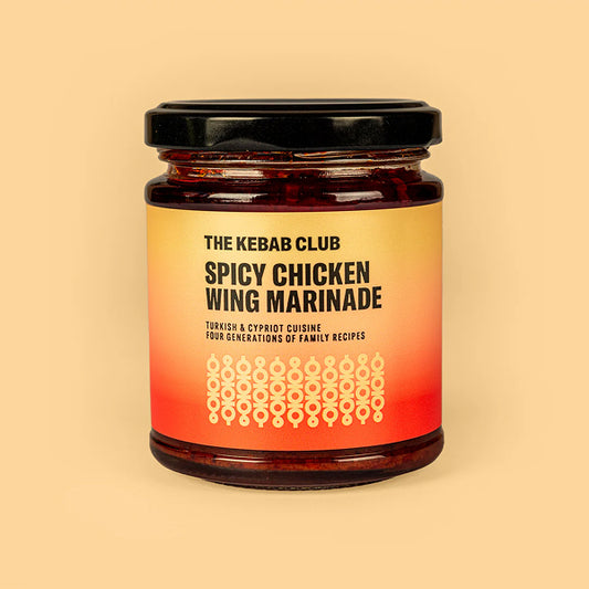 The Kebab Club Spicy Chicken Wing Marinade