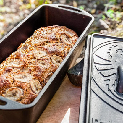 Petromax Cast Iron Loaf Pan with Lid 2.4L