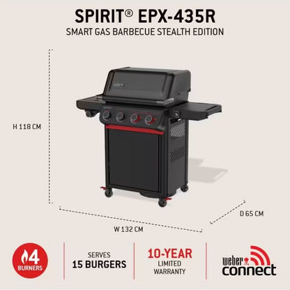 Weber Spirit EPX-435R Stealth GBS Gas BBQ